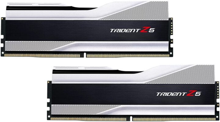 G.Skill Trident Z5 Memory 32GB (2x16GB) DDR5 6000 CL30, Silver - Image 1