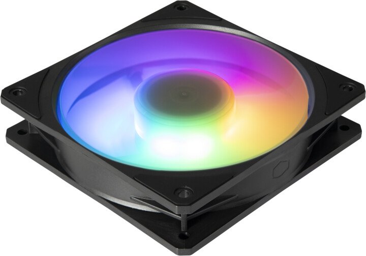 Cooler Master Mobius 120 ARGB Fan, 120mm, Black - Thumbnail 3