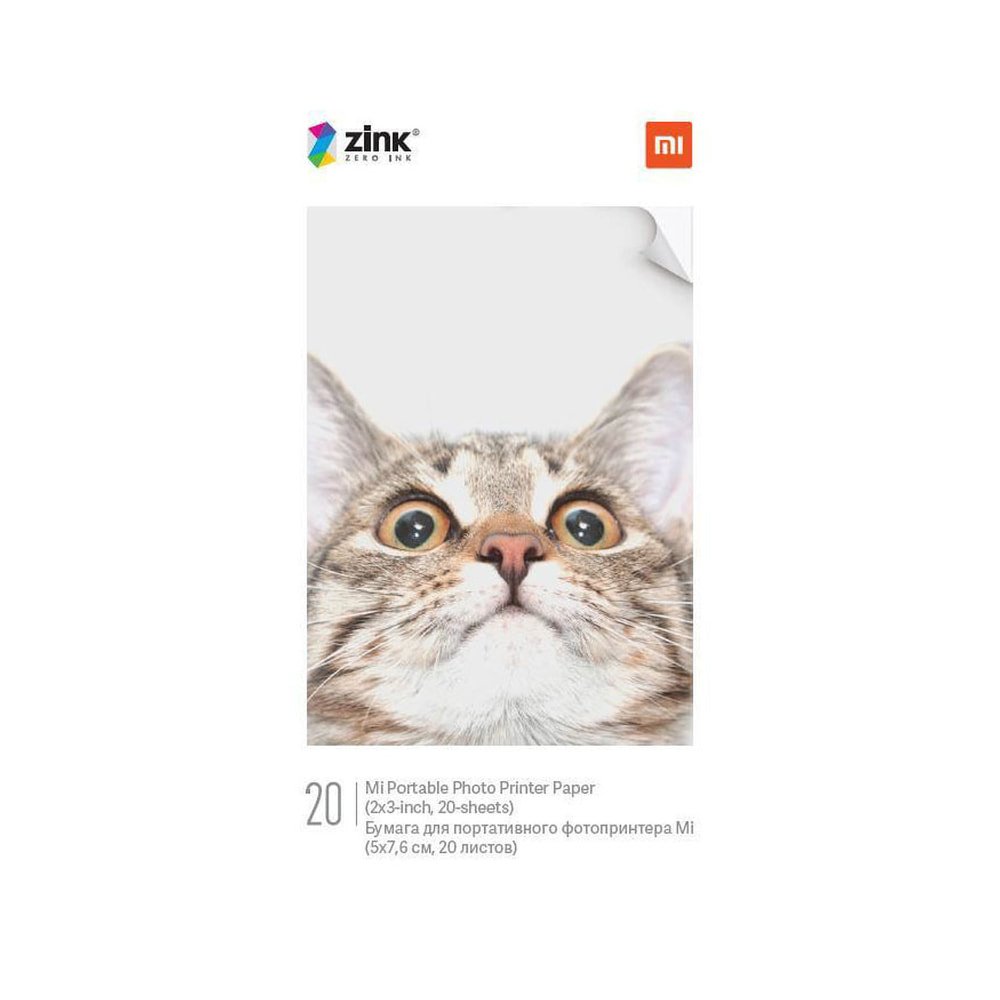 Xiaomi Mi Portable Photo Printer Paper, 2x3 inch - Image 1