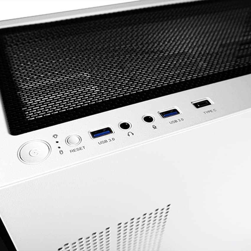 LC-805BW-ON Holo-1_X Midi-ATX Case, Black/White - Thumbnail 12