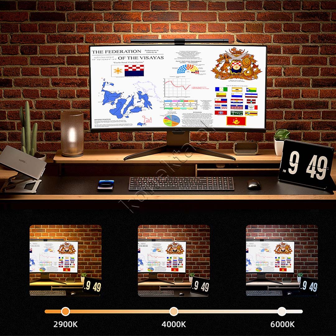 Choetech LED Light for Monitor with 2 Directions - Thumbnail 6