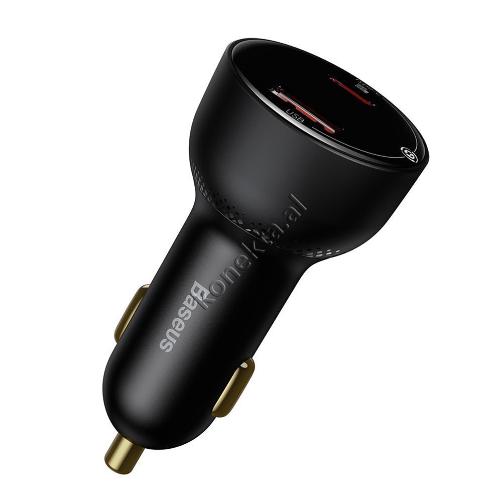 Baseus Car Charger 100W with Type-C to Type-C Cable - Thumbnail 4