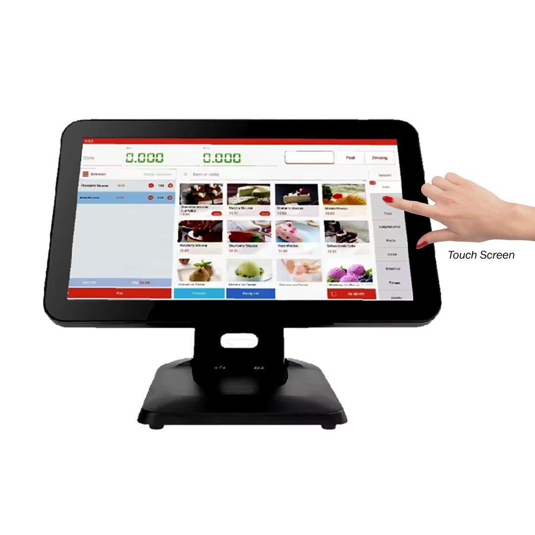 POS SYSTEM HDD – 280FN All in One, 15.6 inch, 8GB RAM, 128GB SSD - Image 1