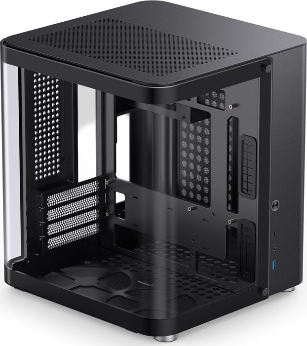 Jonsbo TK-1 2.0 Case, Black, Mini Tower - Thumbnail 3