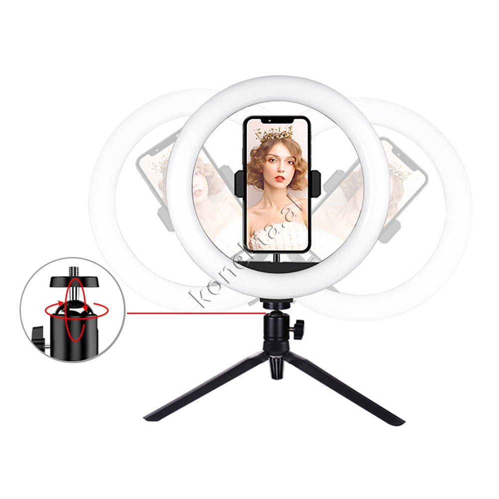 Baseus Tripod Me Drite Rrethore LED RGB Me Ndricim Perfekt - Thumbnail 19