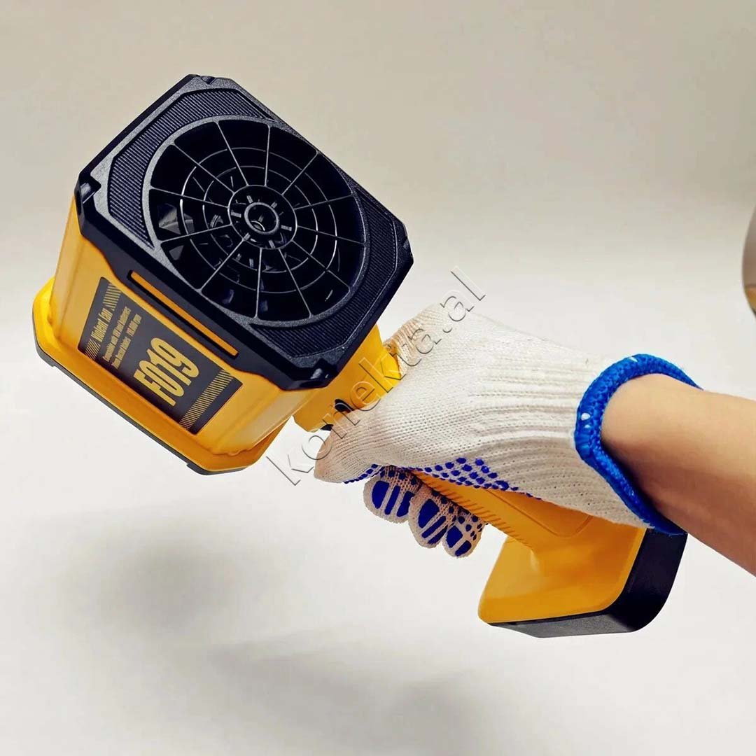 tjetertjeter Turbo Fan, Yellow / Black - Thumbnail 6