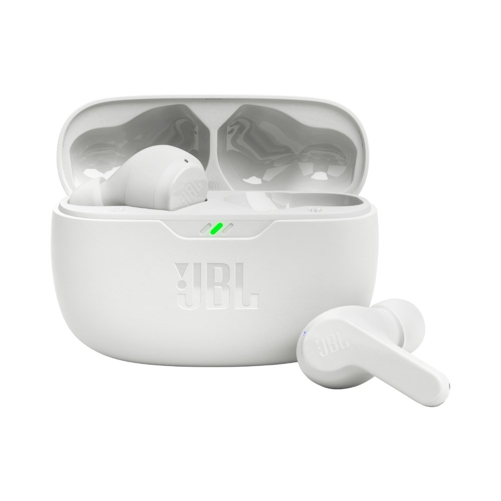 JBL Wave Beam Earbuds, White - Image 1