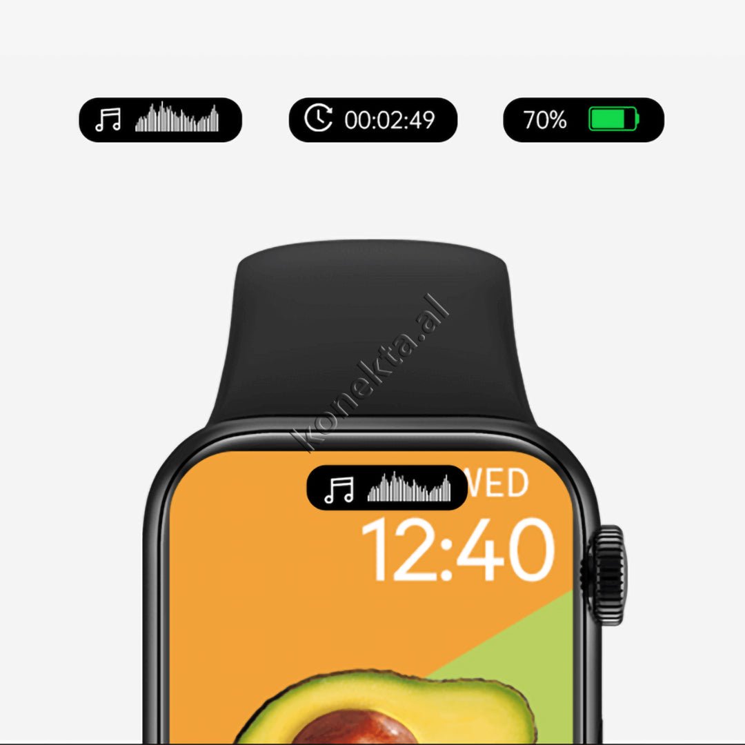 HOCO GS S9 Pro Smartwatch, Black, 2.2 Inch - Thumbnail 30
