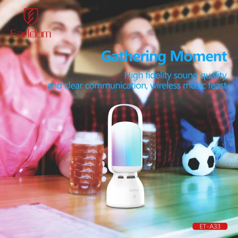 Earldom ET-A33 Speaker with LED RGB Light - Thumbnail 5
