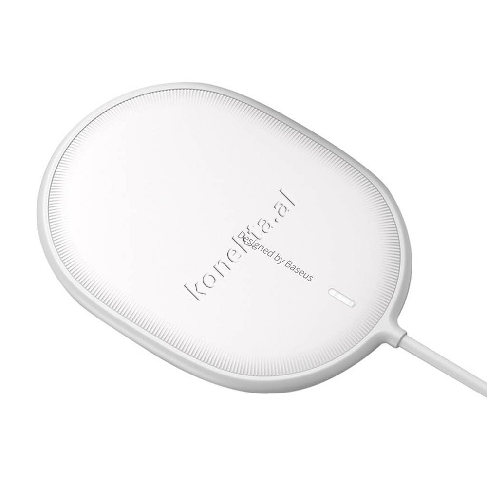 Baseus Fast Charge Wireless Charger, White, 15W - Thumbnail 8