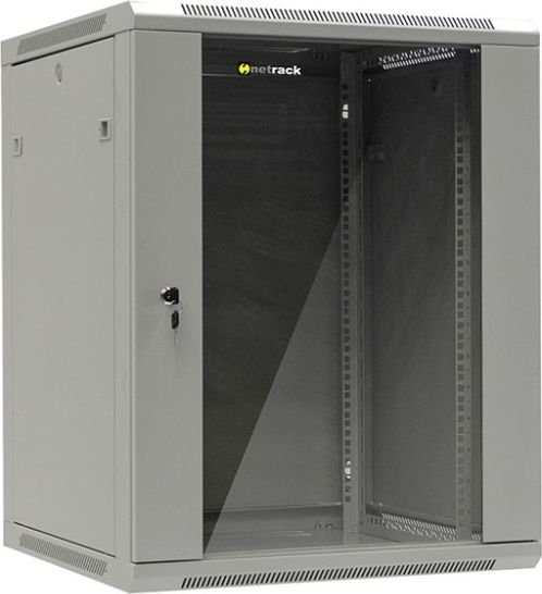 NetRack 19" Server Cabinet, 15U/600x600mm, Grey - Image 1
