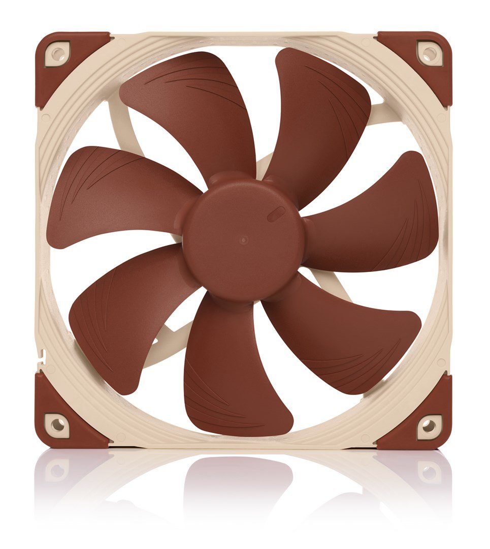 Noctua NF-A14 Fan, 14 cm, Bronze / Beige - Thumbnail 2