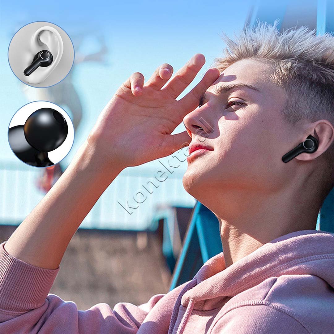 Choetech Bluetooth Headphones, Black, IPX8 - Thumbnail 8