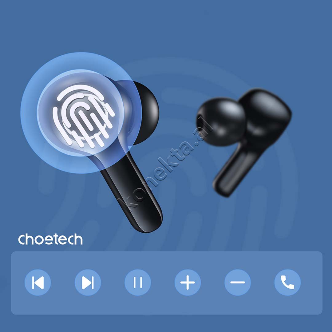 Choetech Bluetooth Headphones, Black, IPX8 - Thumbnail 6