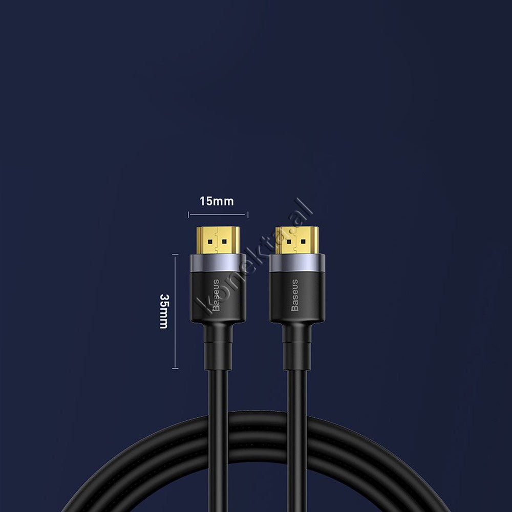 Baseus HDMI Cable, 2m / 5m, Black and Gray - Thumbnail 14
