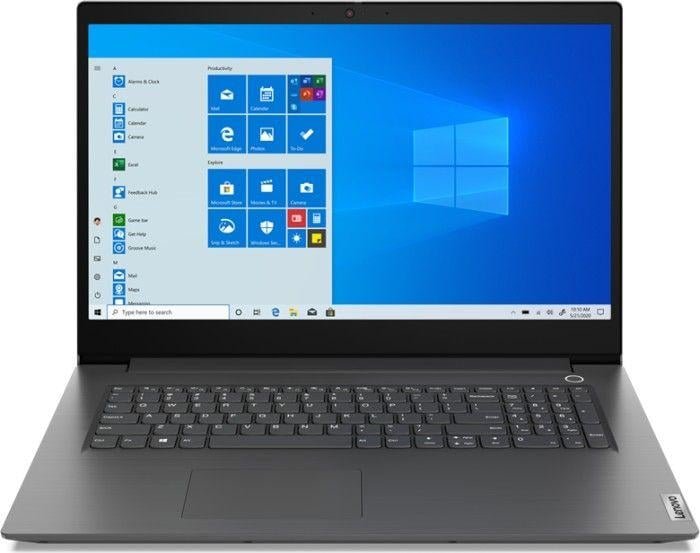 Lenovo V17-IIL Laptop, 17.3", Intel Core i5-1035G1, NVIDIA GeForce MX330, 8GB RAM, Windows 10 Pro, Grey - Image 1