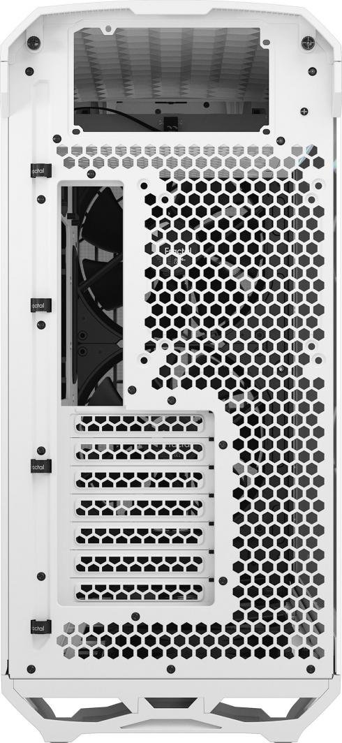 Fractal Design Torrent TG Clear Tint Case, White, Full Tower - Thumbnail 5