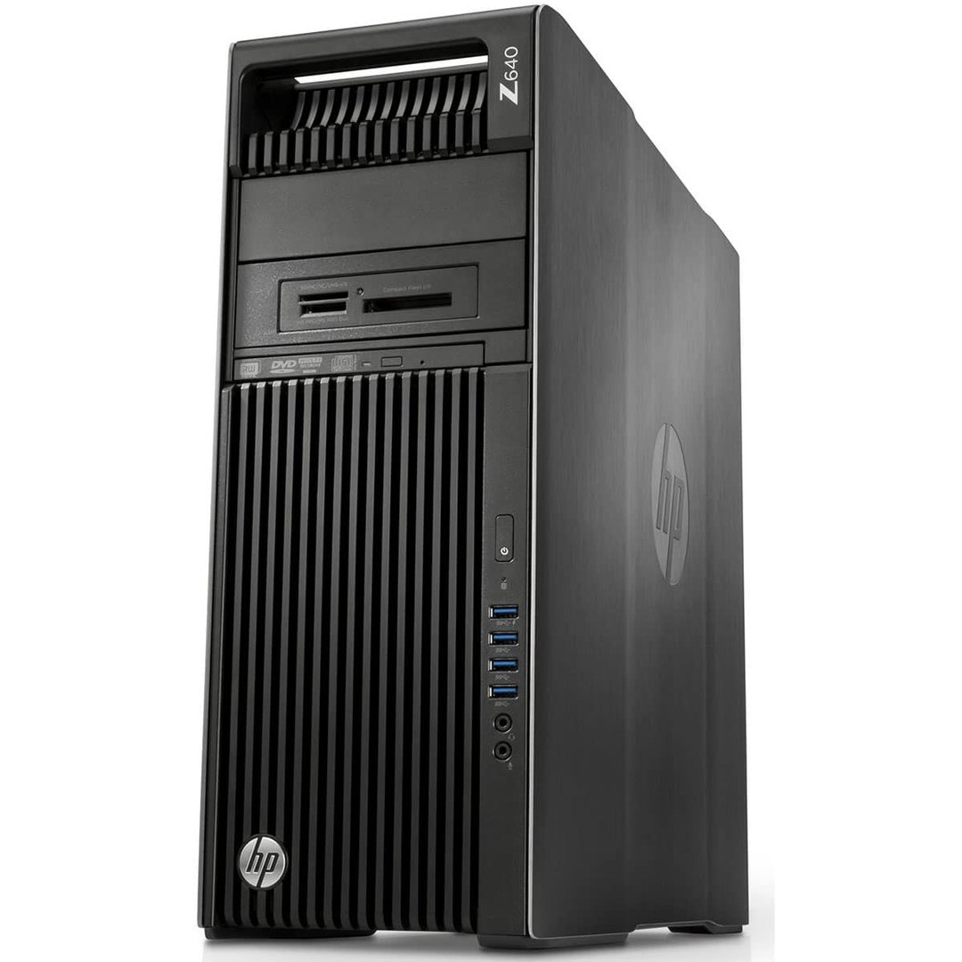 HP Z640 Workstation, E5-1650 V4, 32 GB DDR4 RAM, 512 GB SSD, NVIDIA Quadro K1200, Used - Image 1