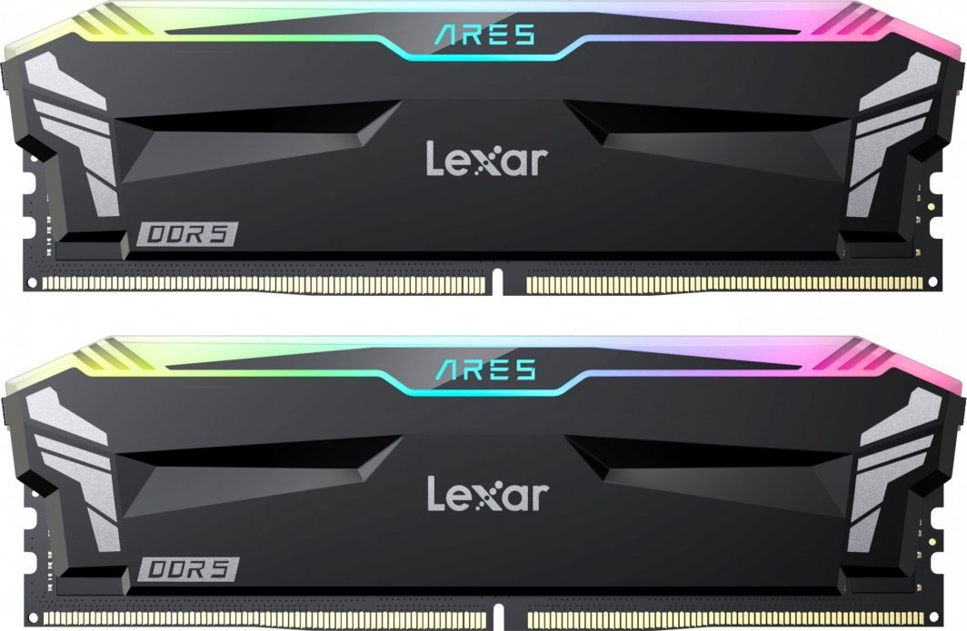 Lexar Ares RGB Memory, DDR5, 32 GB, 6400 MHz, CL32 - Image 1