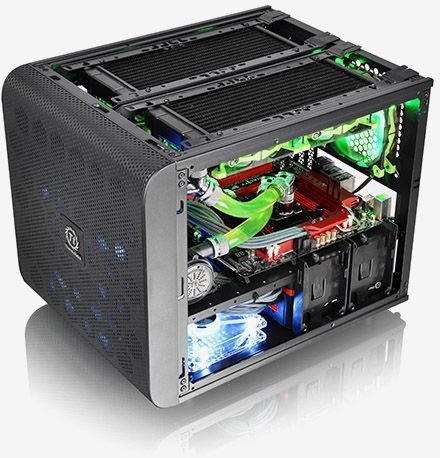 Thermaltake Core V21 Case, Cube Tower - Thumbnail 7