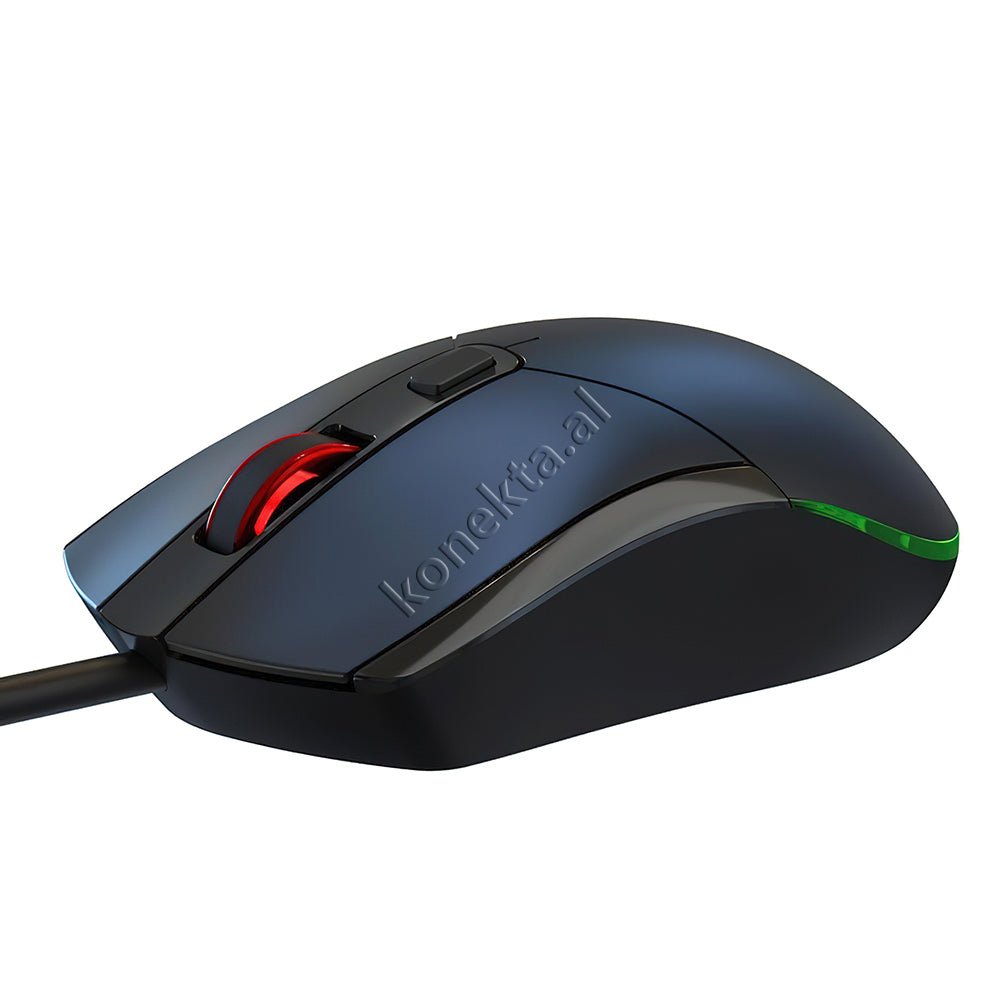 XO M5 Mouse, Black, Gaming, With Lighting - Thumbnail 5