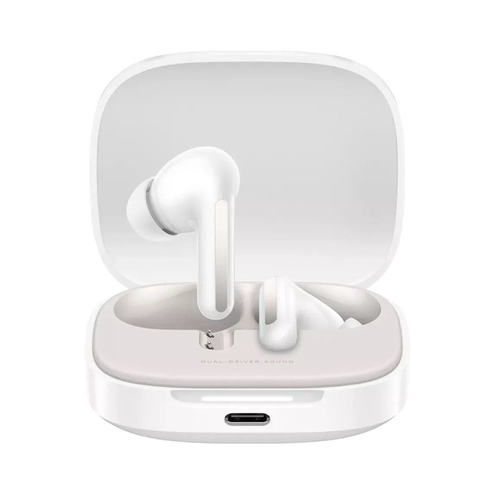 Xiaomi Redmi Buds 6 Earbuds, White - Image 1