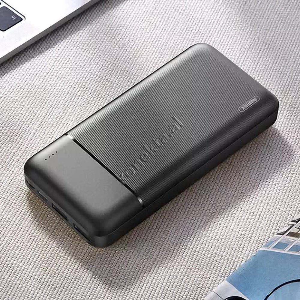 WK 20000mAh Power Bank, 2 Ports, Black/White - Thumbnail 8