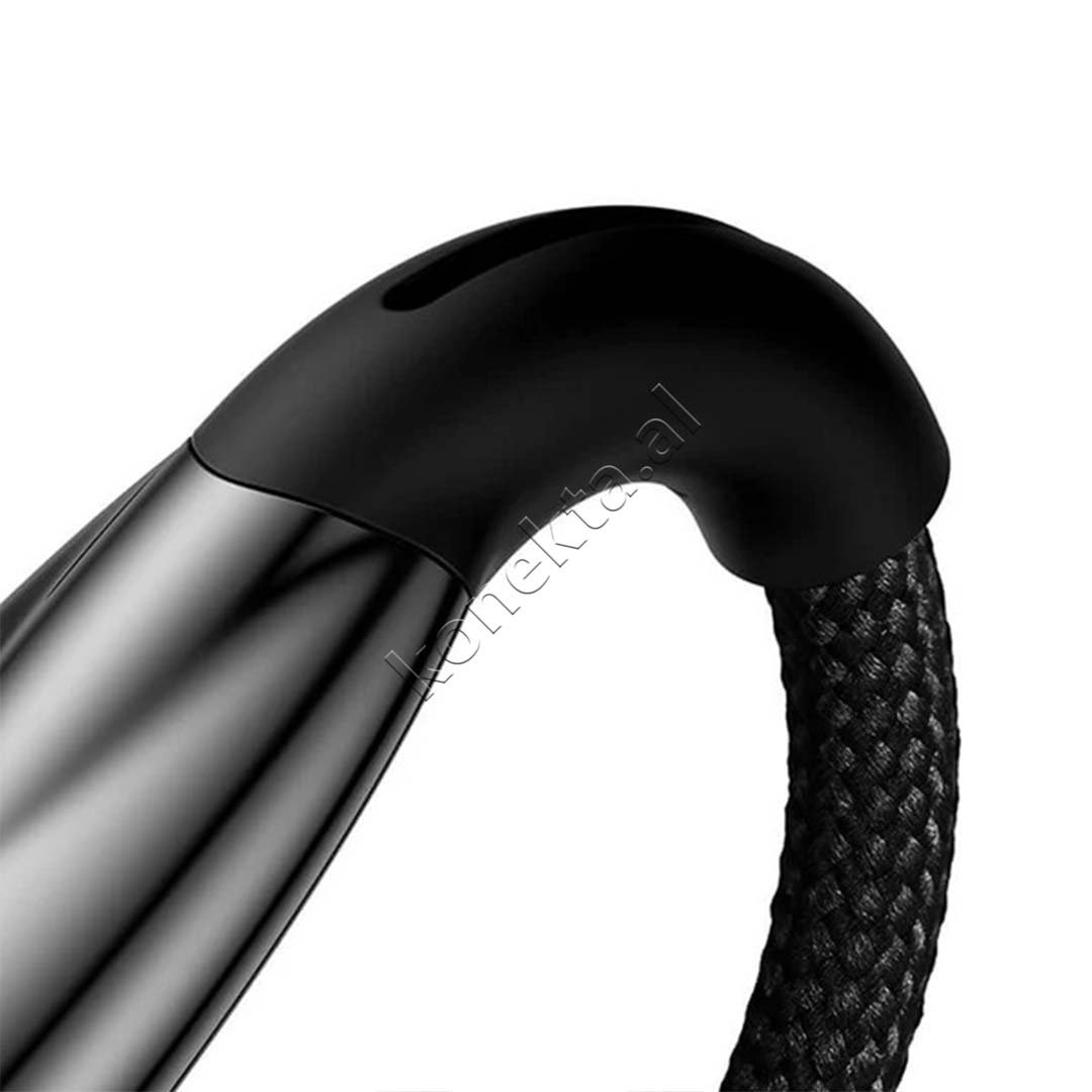 Baseus Type-C to Type-C Charging Cable, 100W, 1m, Black - Thumbnail 4