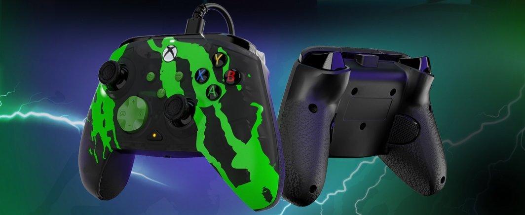 PDP XS Rematch Controller, Wired, Black / Green - Thumbnail 52