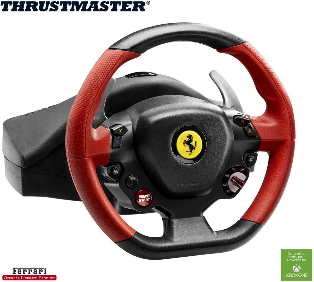 Thrustmaster Ferrari F458 Spider Steering Wheel Xbox One - Thumbnail 3