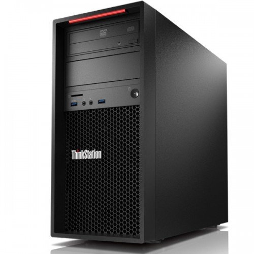 Lenovo ThinkCentre P410 Desktop, Xeon E5-1620 V4, 32GB DDR4, 256GB SSD, Quadro P600 2GB, Used - Image 1