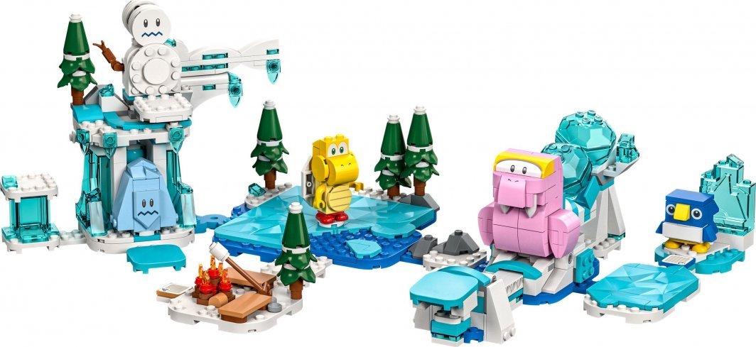 LEGO Super Mario 71417 Snow Adventure Expansion, 567 pieces - Thumbnail 8