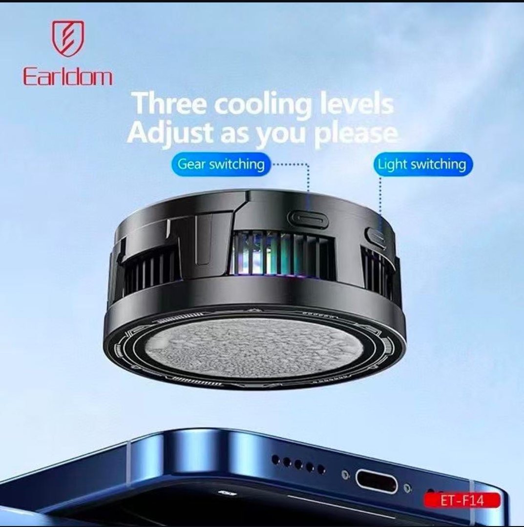 Earldom ET-F14 Cooler, MagSafe, RGB - Thumbnail 4