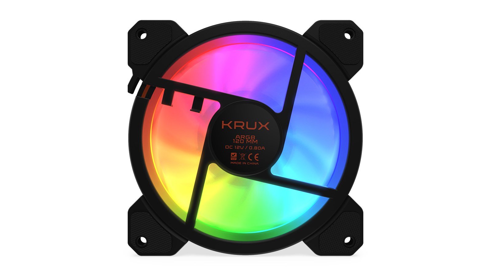 Krux Lunar 120 ARGB Cooler, 12 cm, Black - Thumbnail 7