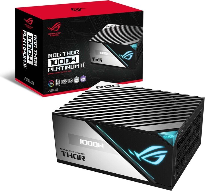 Asus ROG Thor Platinum II 90YE00L4-B0NA00 Power Supply, 1000W - Thumbnail 5