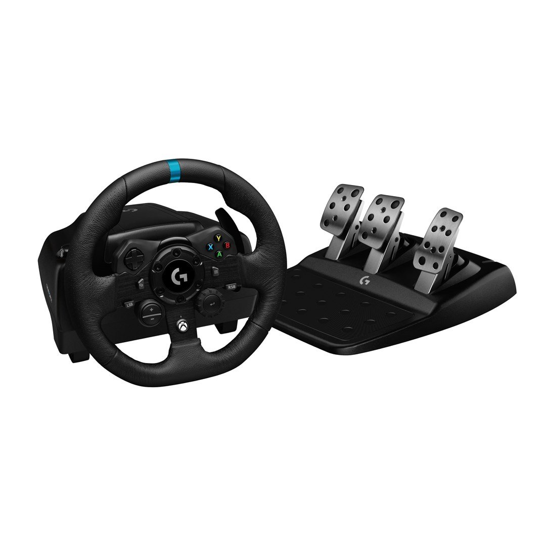 Logitech G G923 Racing Wheel and Pedals for Xbox X|S, Xbox One & PC - Thumbnail 2
