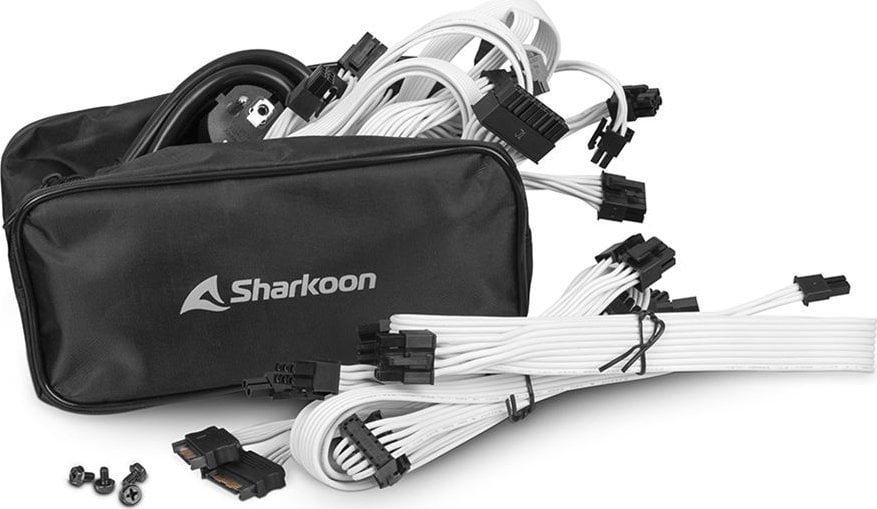 Sharkoon REBEL P30 Gold WH ATX 3.0, 1000W Power Supply - Thumbnail 4