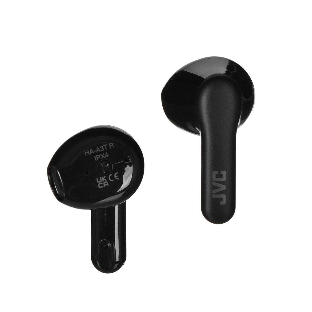 JVC HA-A3T Headphones, Wireless, Black - Image 1
