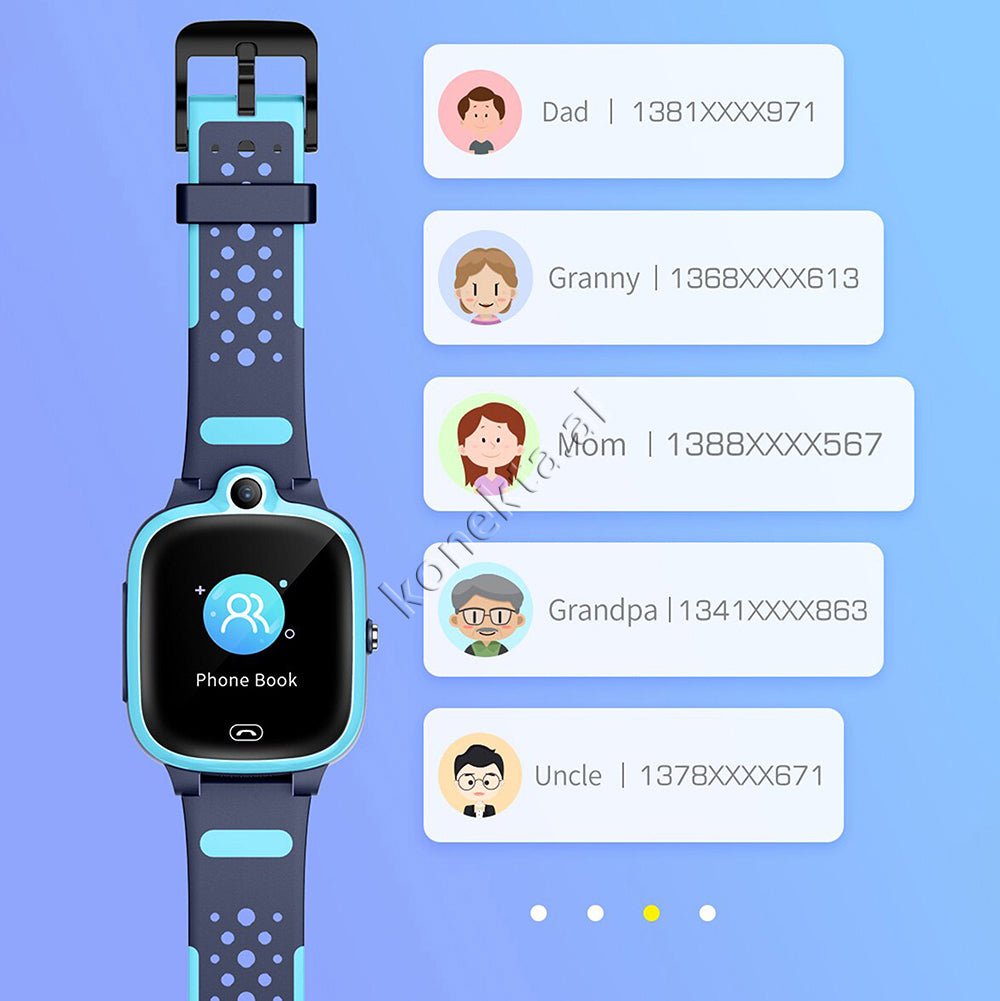 Ore Inteligjente K9H Smartwatch, 1.4" Touch Screen, ABS + Silicone - Thumbnail 15