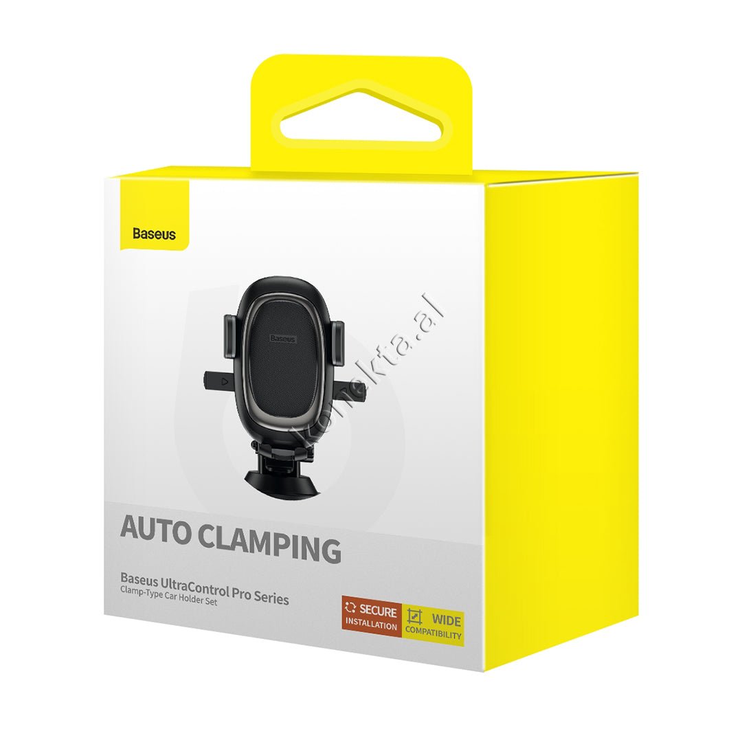 Baseus Auto Clamping Phone Holder for Car, 5.4 - 7.2 inch - Thumbnail 2