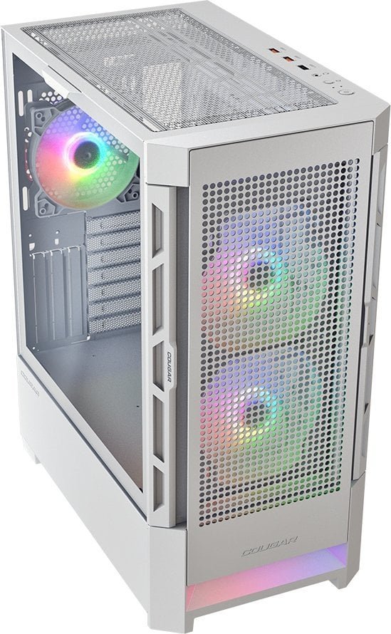 Cougar Airface RGB Case, White, Midi Tower - Thumbnail 3
