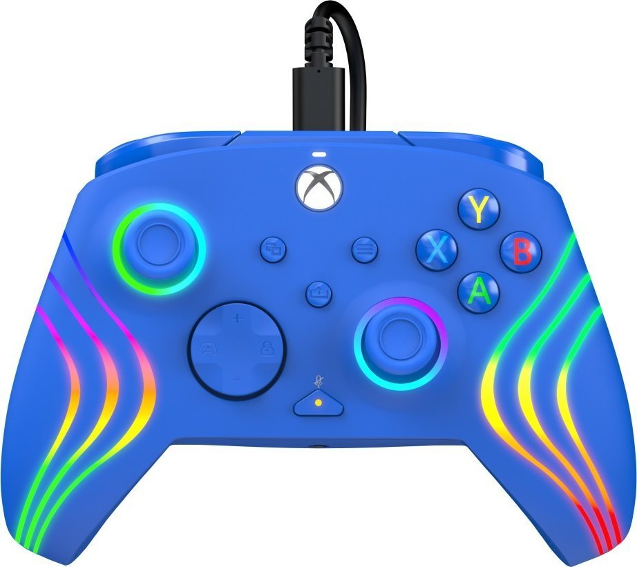 PDP XS Afterglow WAVE Controller, Wired, Blue - Thumbnail 6