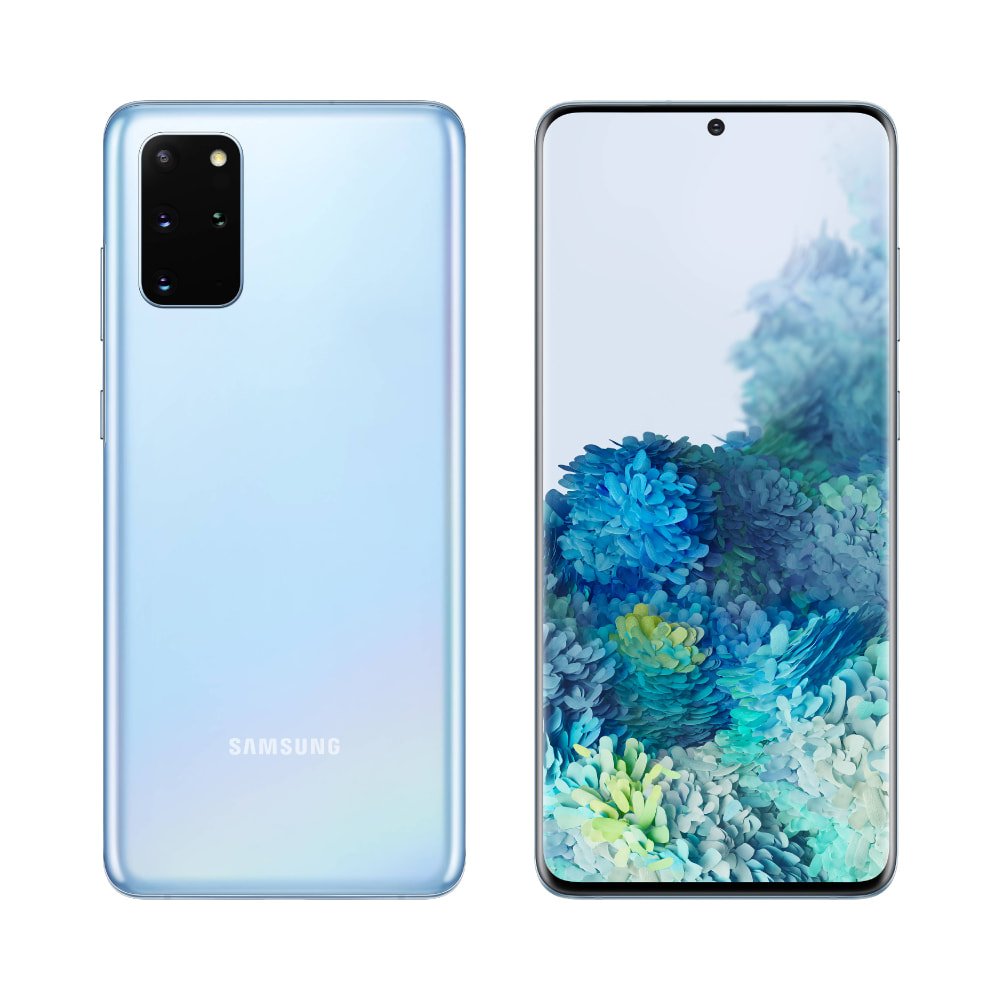 Samsung Galaxy S20 Plus Smartphone, Cloud Blue, 12GB, 256GB - Image 1