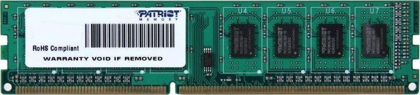 Patriot Signature Memory, DDR3, 4 GB, 1600 MHz, CL11 - Image 1