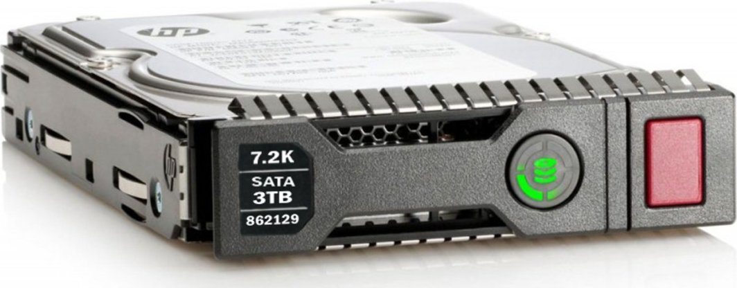 HP Server Hard Disk, 3TB, 3.5", SATA III - Image 1