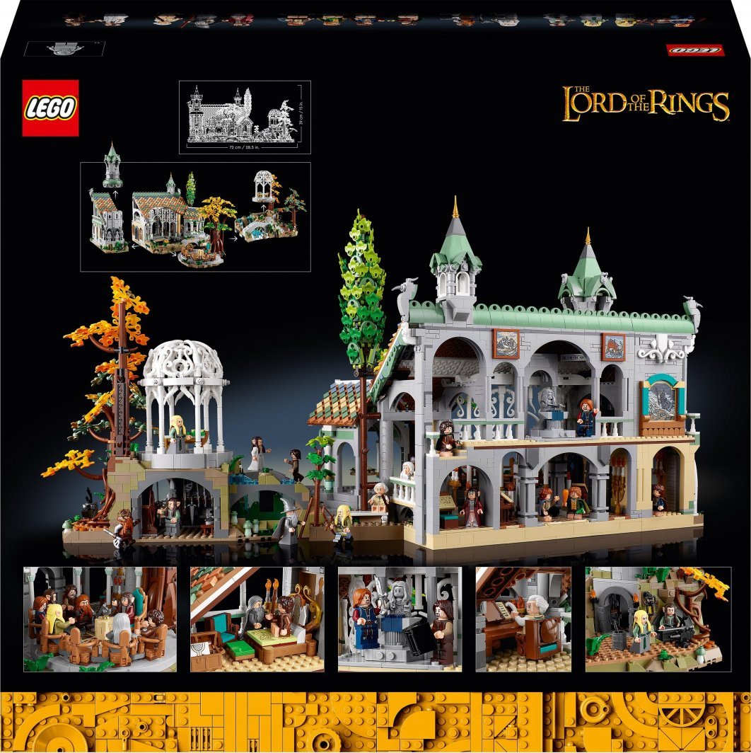 LEGO Icons 10316 The Lord of the Rings Rivendell Set, 6167 Pieces - Thumbnail 18