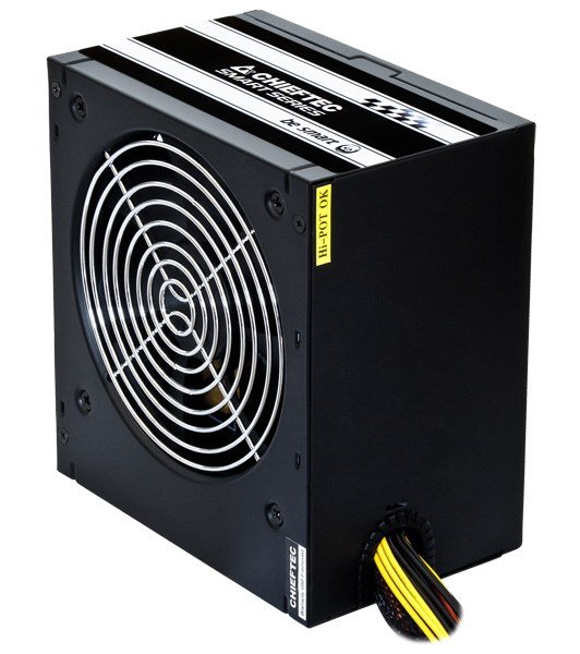 Chieftec Smart GPS-400A8 Power Supply, 20+4 pin ATX, 400 W, Black - Thumbnail 3