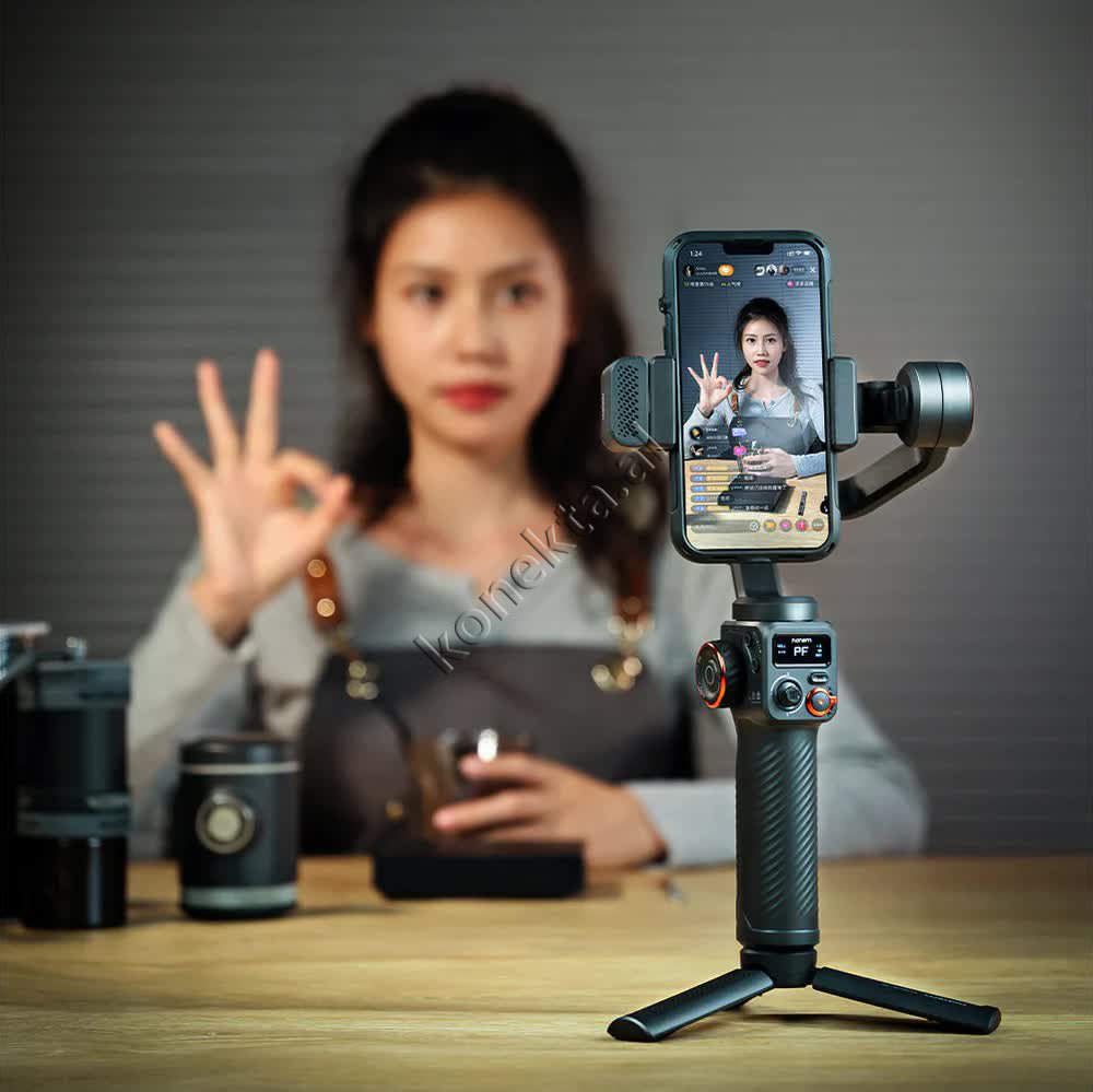 Hohem iSteady M6 Stabilizues Celulari, E Zeze - Thumbnail 13