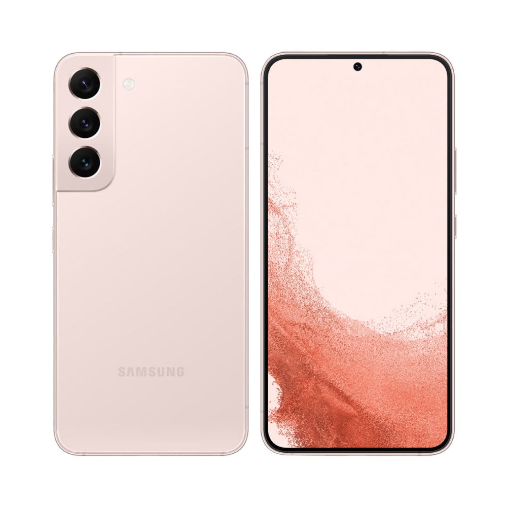 Samsung Galaxy S22 Smartphone, Pink Gold, 256GB - Image 1