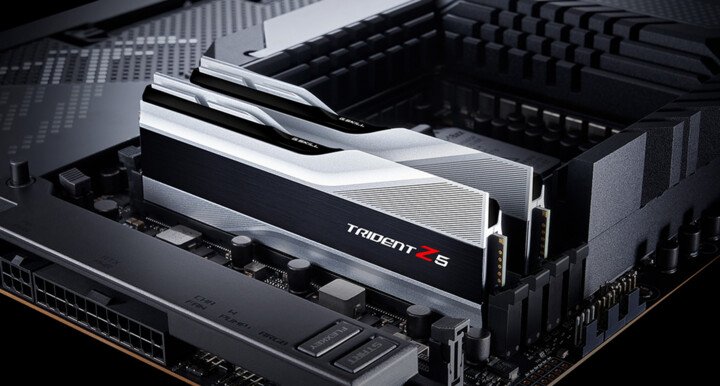G.Skill Trident Z5 Memory 32GB (2x16GB) DDR5 6000 CL30, Silver - Thumbnail 6